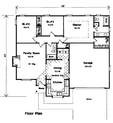 First Level Plan