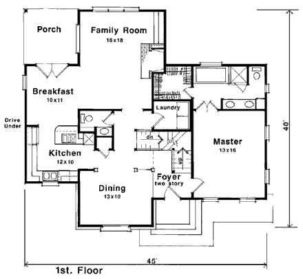 First Level Plan