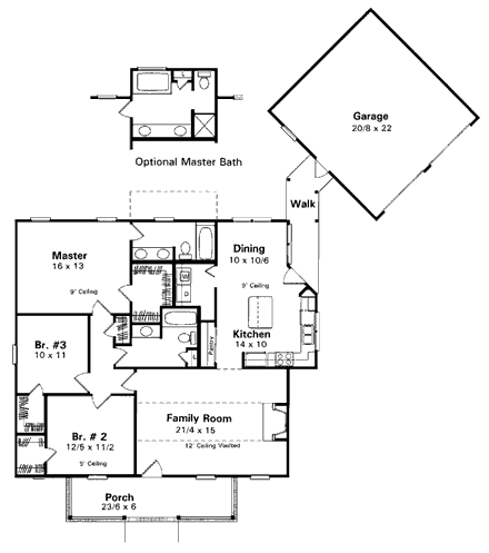 First Level Plan