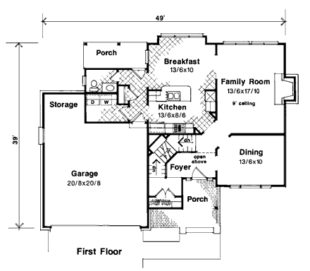 First Level Plan