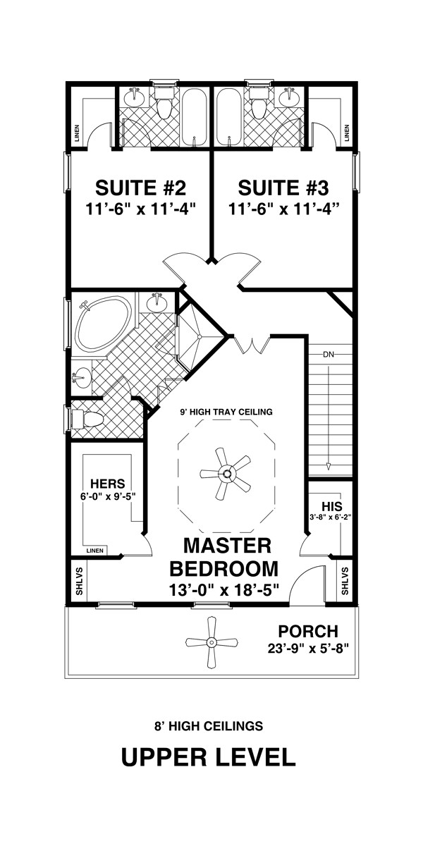 Colonial Southern Level Two of Plan 93494