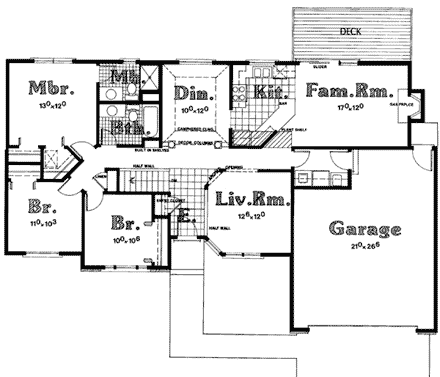 First Level Plan