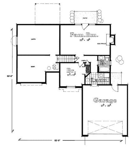 First Level Plan