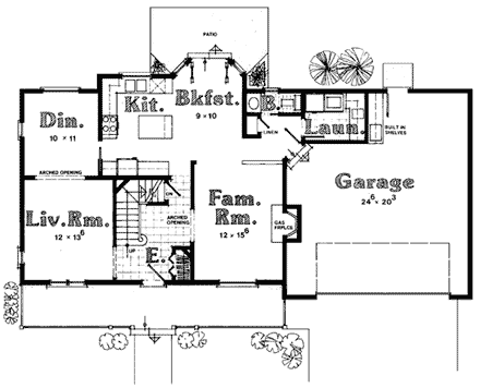 First Level Plan