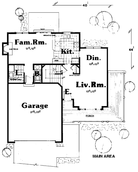 First Level Plan