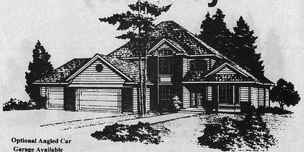 European Elevation of Plan 93920