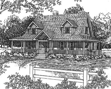 House Plan 94003 Elevation