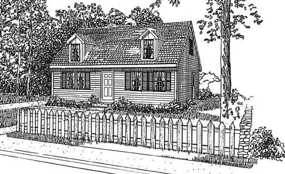 House Plan 94004 Elevation