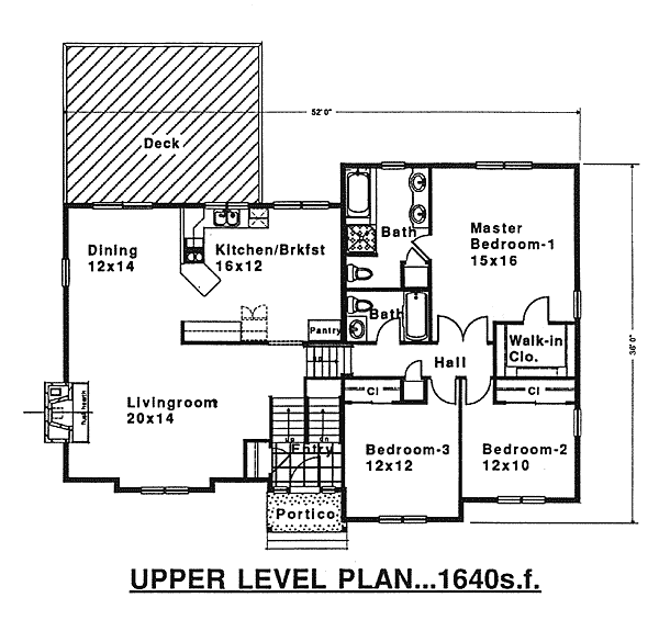 Traditional Level One of Plan 94008