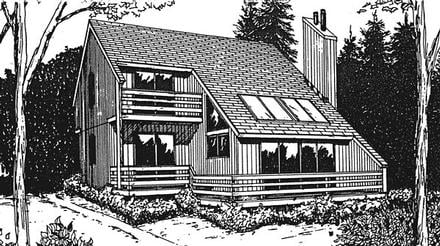 House Plan 94014 Elevation