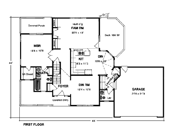 Cape Cod Country Level One of Plan 94101