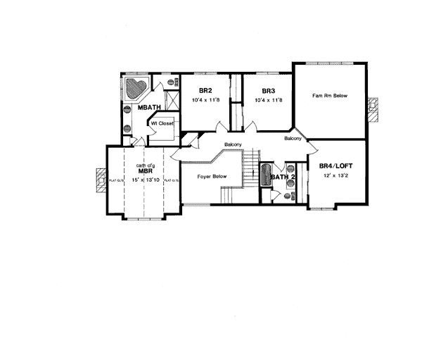 European Victorian Level Two of Plan 94125