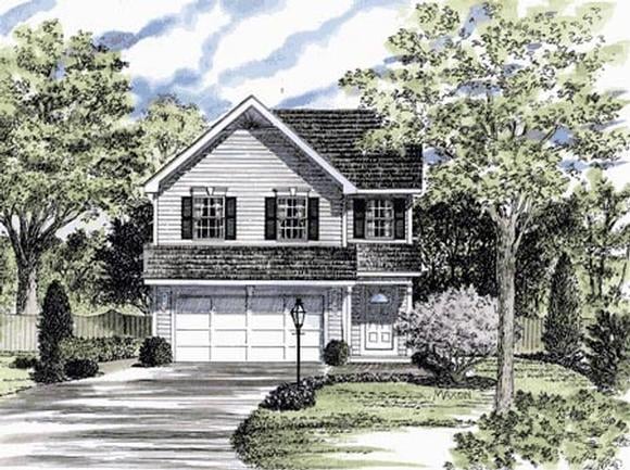 House Plan 94134 Elevation