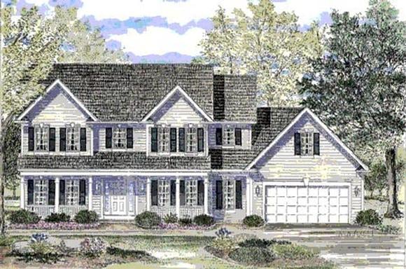 House Plan 94137 Elevation