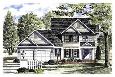 House Plan 94149 Elevation