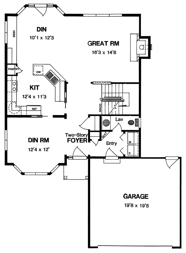 Colonial Narrow Lot Level One of Plan 94152