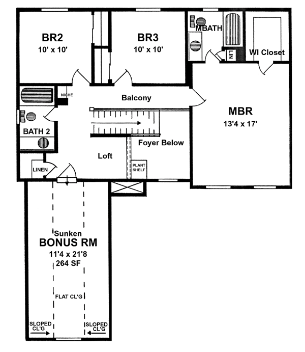 Colonial Level Two of Plan 94156