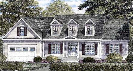 Country Traditional Elevation of Plan 94163