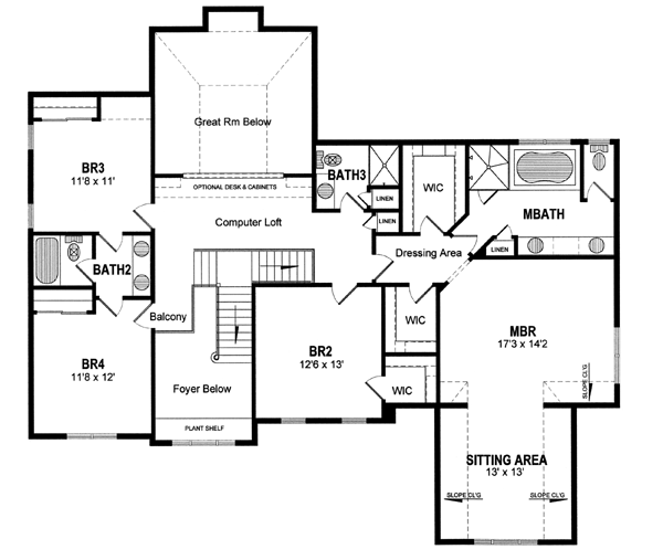 Colonial Traditional Level Two of Plan 94168