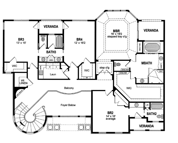 Traditional Level Two of Plan 94171