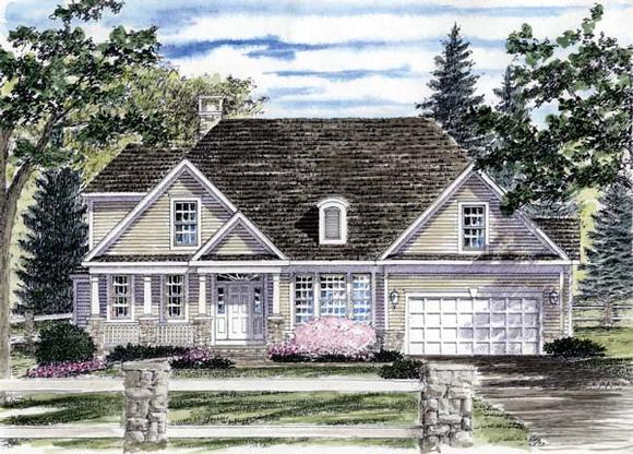 House Plan 94177 Elevation