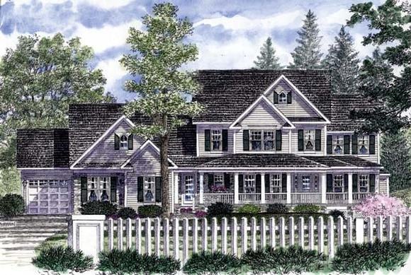 House Plan 94178 Elevation