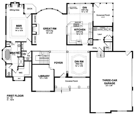 First Level Plan