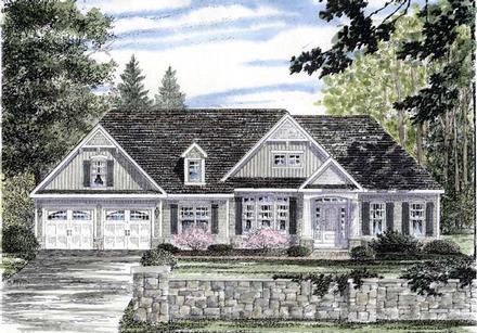 House Plan 94188 Elevation