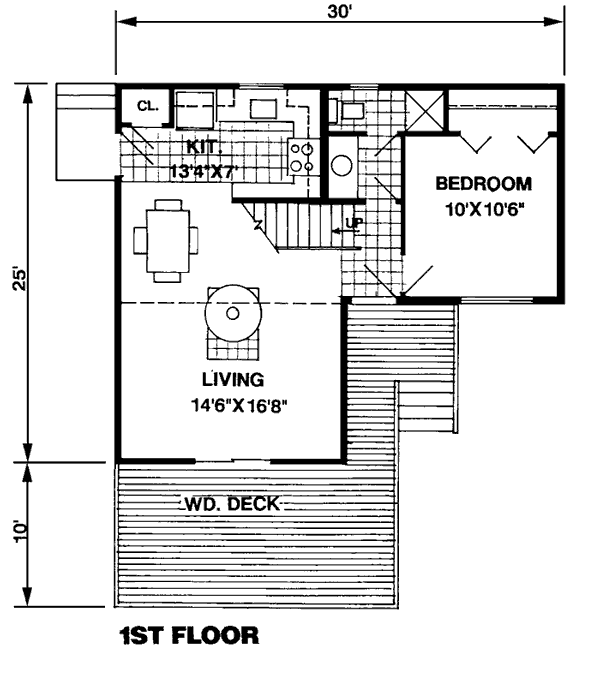 Contemporary Level One of Plan 94306