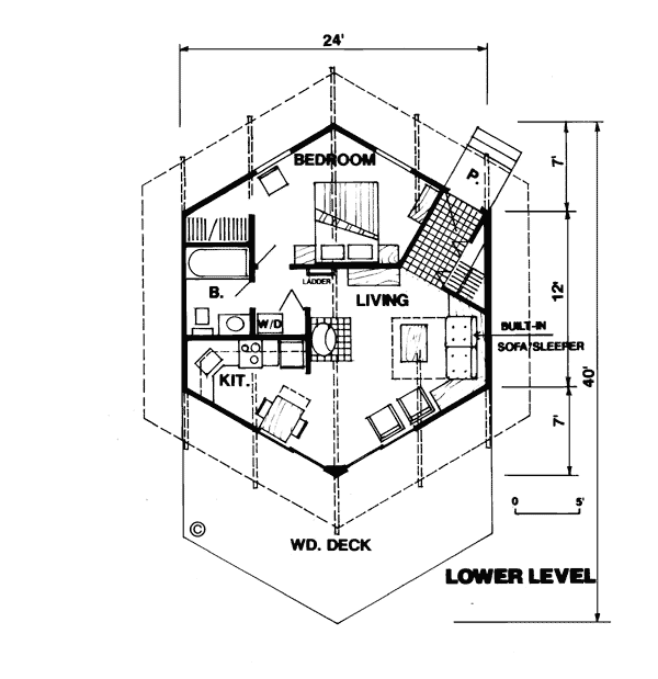 House Plan 94308 Level One