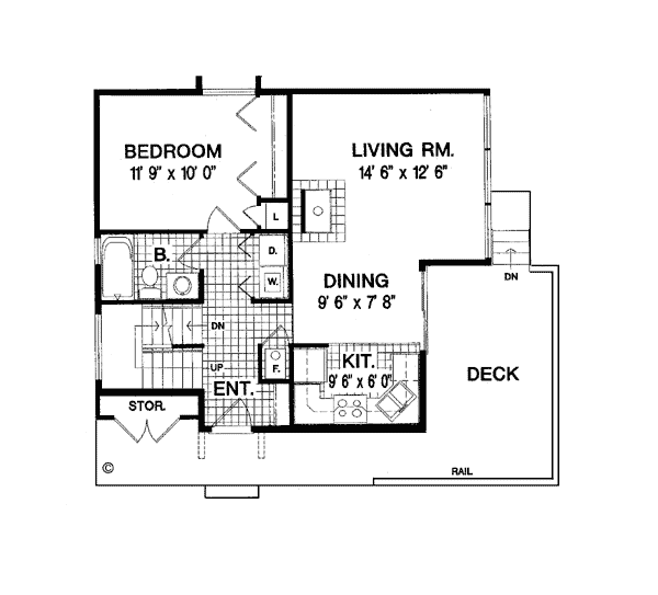 Contemporary Level One of Plan 94312