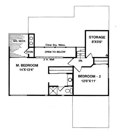 Contemporary Level Two of Plan 94314