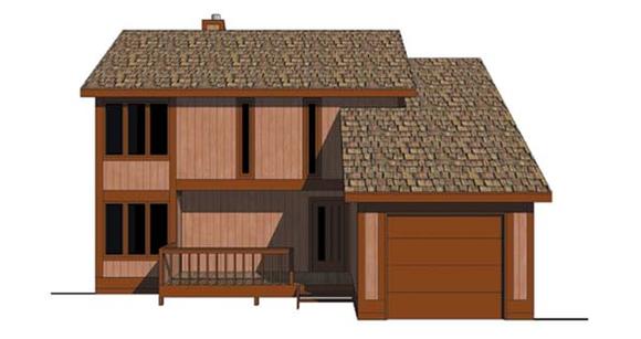 House Plan 94314 Elevation