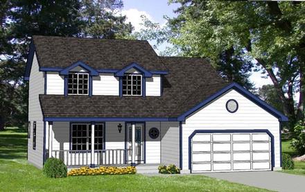 Country Elevation of Plan 94316