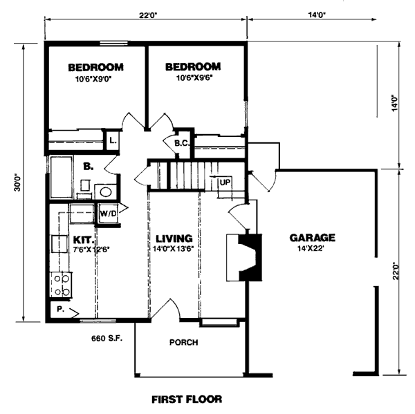 Tudor Level One of Plan 94317