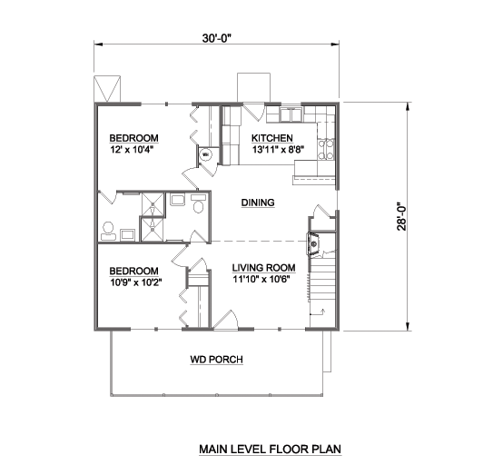 Traditional Level One of Plan 94321