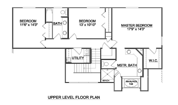 Contemporary Traditional Level Two of Plan 94398