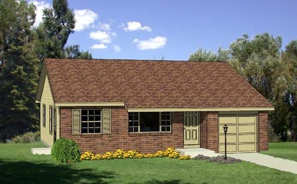 House Plan 94403 Elevation