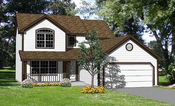 House Plan 94414 Elevation