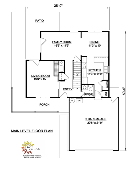 First Level Plan