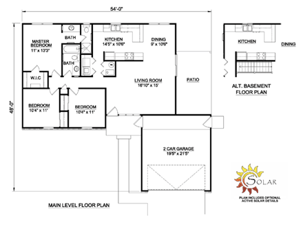 First Level Plan