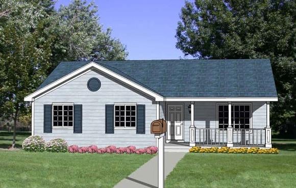 House Plan 94435 Elevation