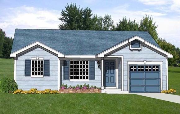 House Plan 94440 Elevation