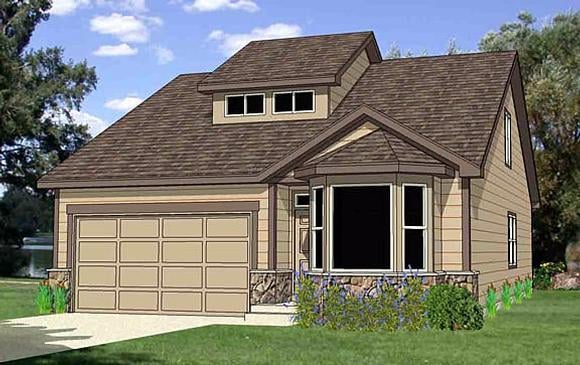 House Plan 94459 Elevation