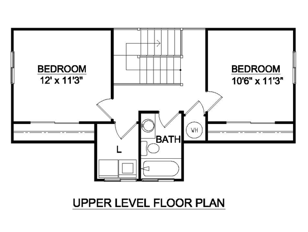 Narrow Lot Southwest Level Two of Plan 94460