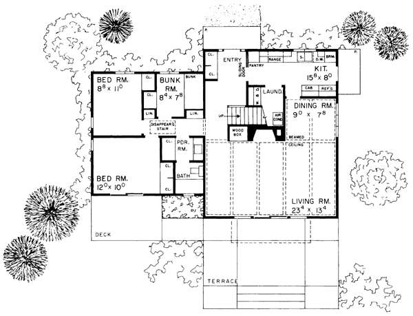 Contemporary Level One of Plan 95011