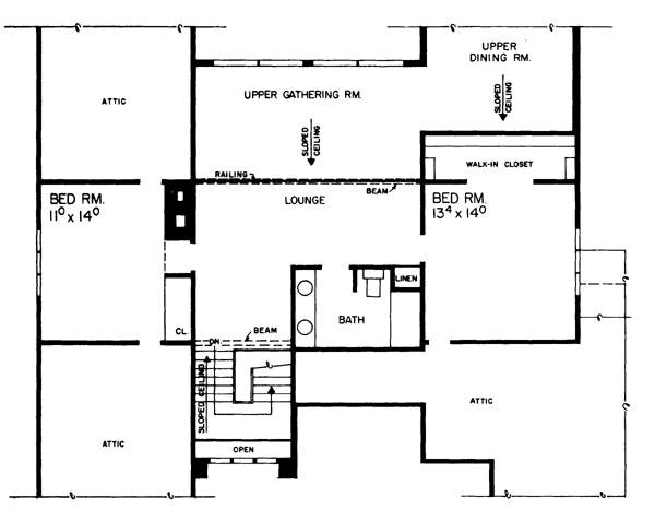 Contemporary Level Two of Plan 95017