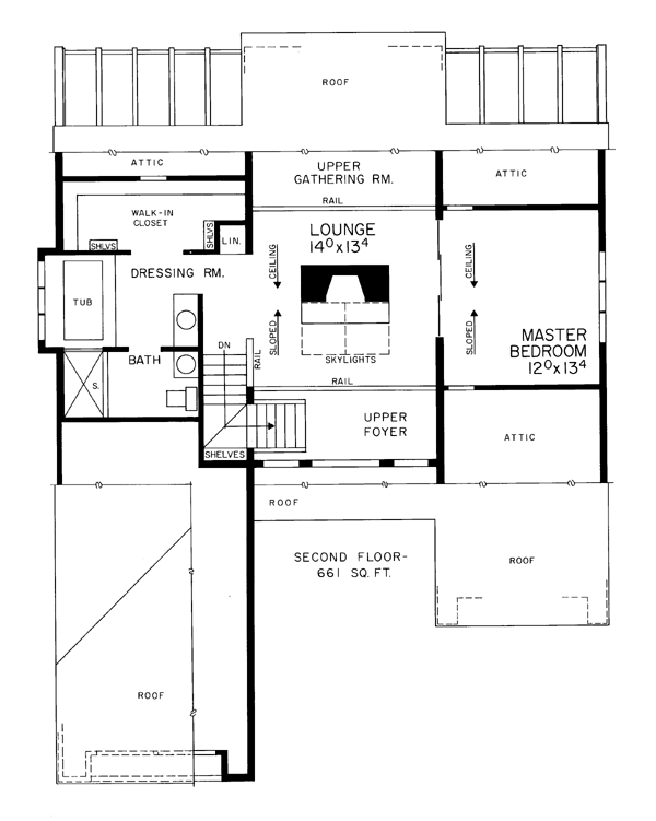 Contemporary Level Two of Plan 95020