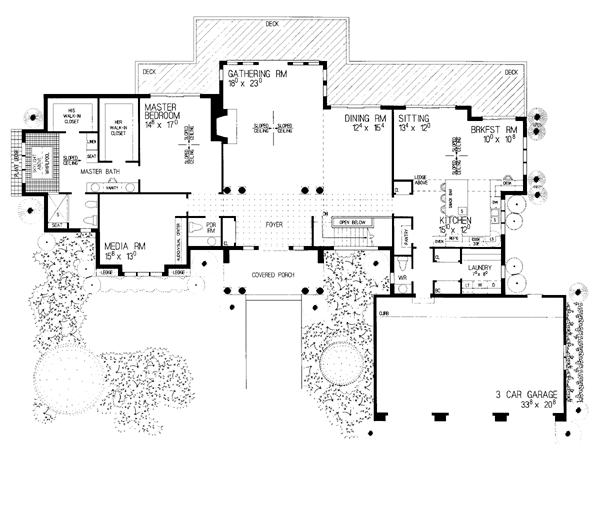 Traditional Level One of Plan 95034