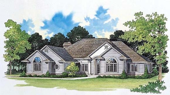 House Plan 95041 Elevation